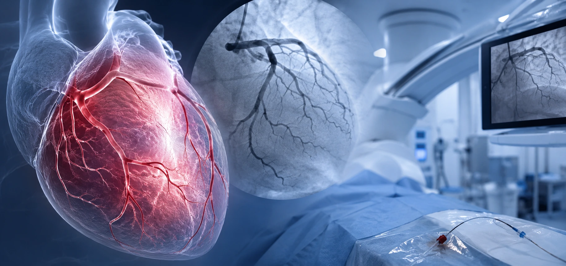 Coronary Angiogram for cardiac evaluation